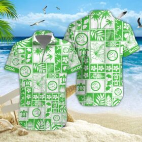 Chemise hawaïenne Skoda