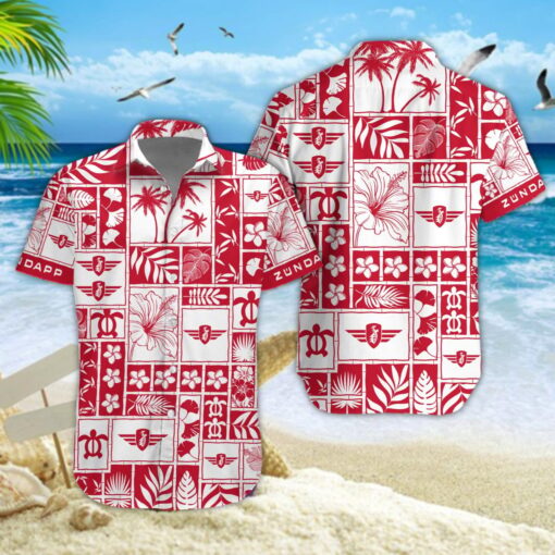 Chemise hawaïenne Zündapp