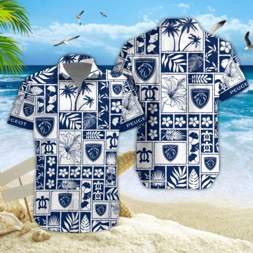 Chemise hawaïenne Peugeot