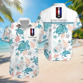 Chemise hawaïenne Chevrolet Camaro