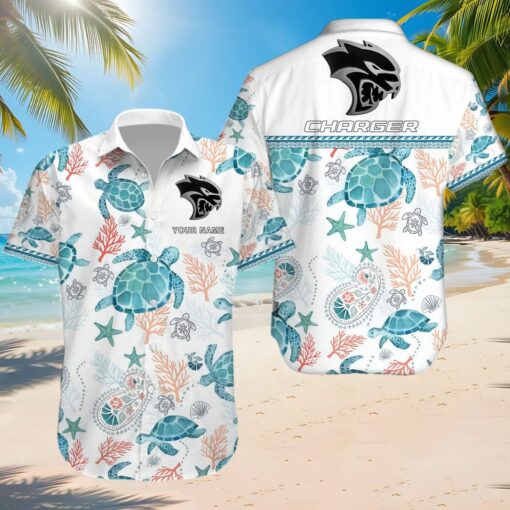 Chemise hawaïenne Dodge Charger