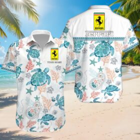 Chemise hawaïenne Ferrari