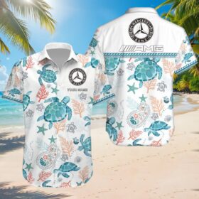 Chemise hawaïenne Mercedes-AMG