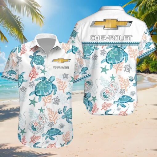 Chemise hawaïenne Chevrolet