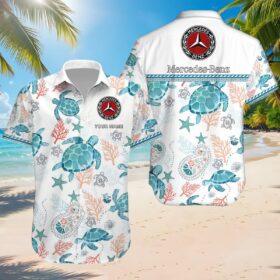 Chemise hawaïenne Mercedes-Benz