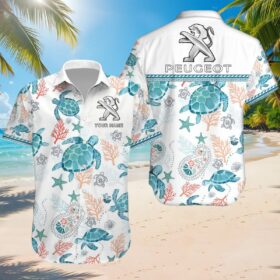 Chemise hawaïenne Peugeot