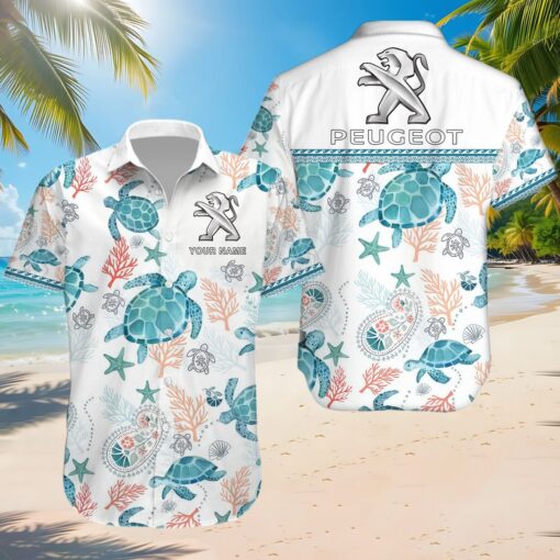 Chemise hawaïenne Peugeot