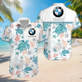 Chemise hawaïenne BMW