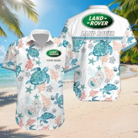Chemise hawaïenne Land Rover