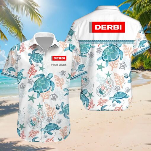 Chemise hawaïenne Derbi Motorcycles