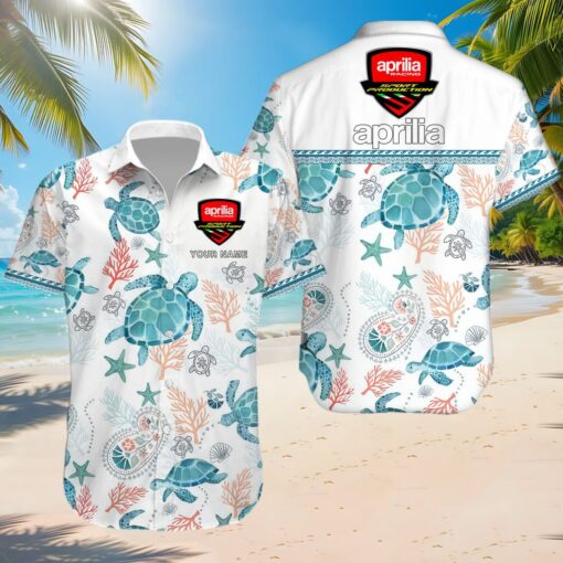 Chemise hawaïenne Aprilia