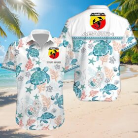 Chemise hawaïenne Abarth