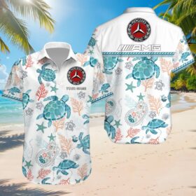 Chemise hawaïenne Mercedes-AMG