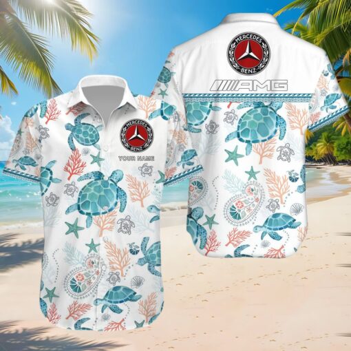 Chemise hawaïenne Mercedes-AMG