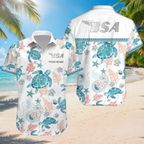 Chemise hawaïenne BSA Motorcycles