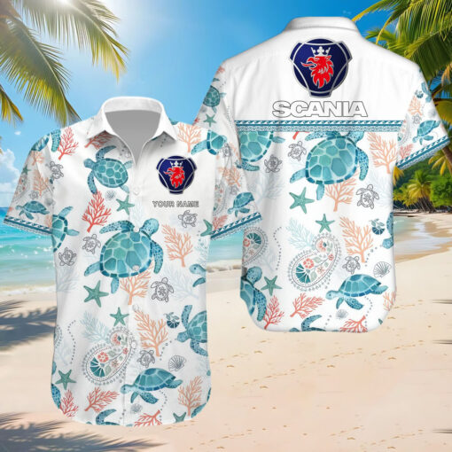 Chemise hawaïenne Scania