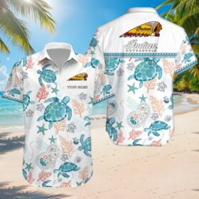 Chemise hawaïenne Indian Motorcycle