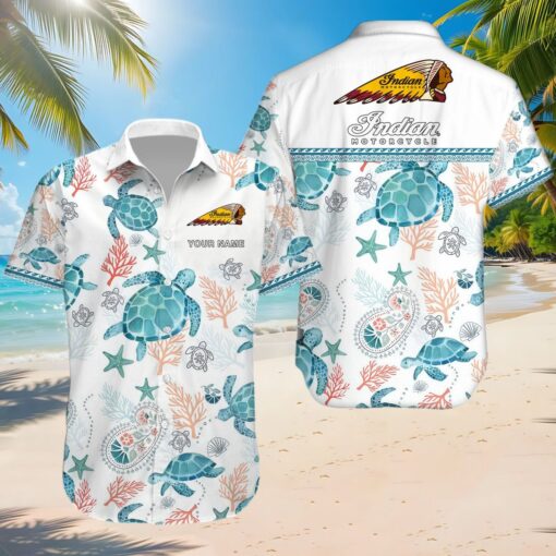 Chemise hawaïenne Indian Motorcycle