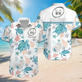 Chemise hawaïenne Isuzu