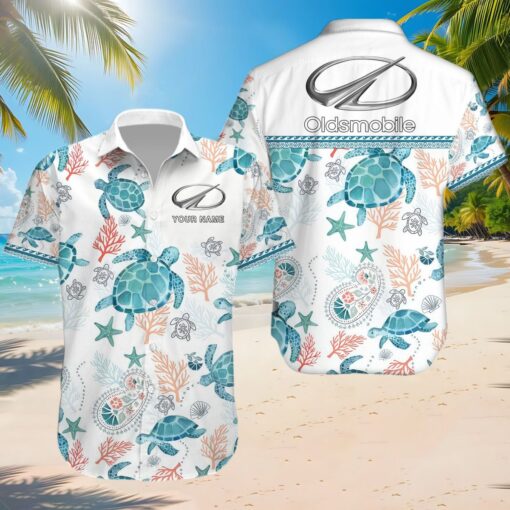 Chemise hawaïenne Oldsmobile