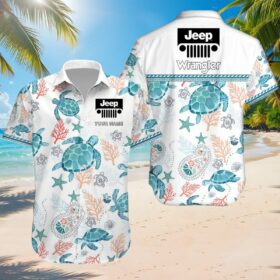 Chemise hawaïenne Jeep Wrangler