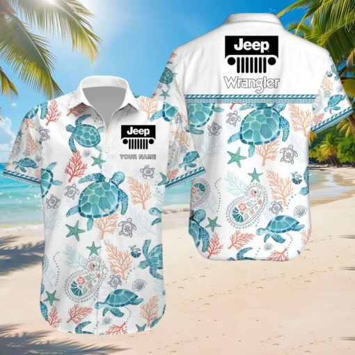 Chemise hawaïenne Jeep Wrangler