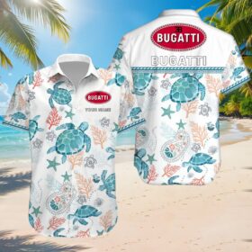 Chemise hawaïenne Bugati