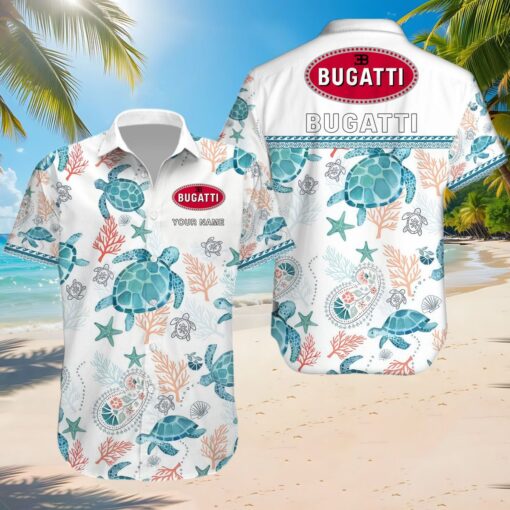 Chemise hawaïenne Bugati
