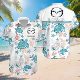 Chemise hawaïenne Mazda