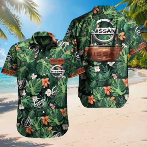 Chemise hawaïenne Nissan