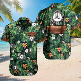 Chemise hawaïenne Mercedes-AMG