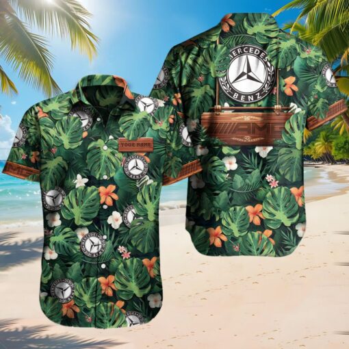 Chemise hawaïenne Mercedes-AMG