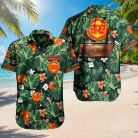 Chemise hawaïenne Royal Enfield