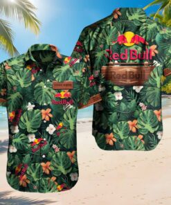 Chemise hawaïenne Red Bull