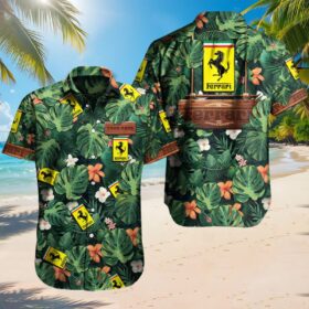 Chemise hawaïenne Ferrari