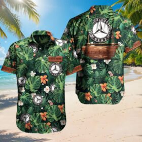 Chemise hawaïenne Mercedes-Benz