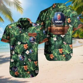 Chemise hawaïenne Saab