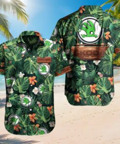 Chemise hawaïenne Skoda