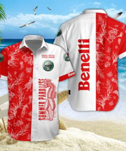 Chemise hawaïenne Benelli Motorcycles