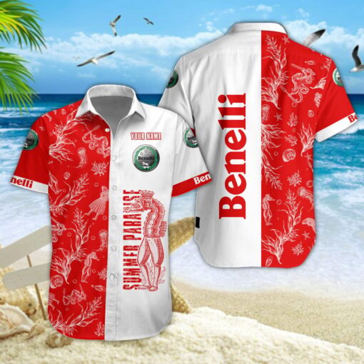 Chemise hawaïenne Benelli Motorcycles