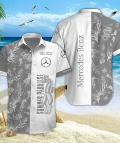 Chemise hawaïenne Mercedes-Benz