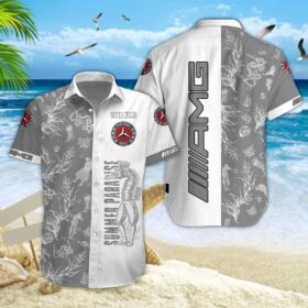 Chemise hawaïenne Mercedes-AMG