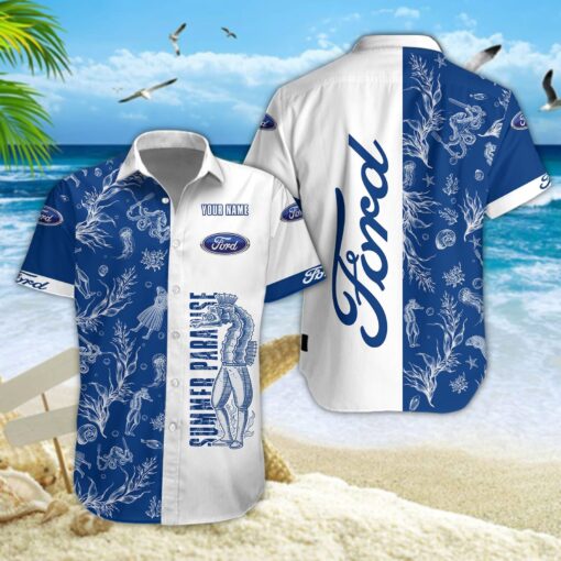 Chemise hawaïenne Ford