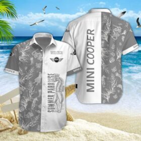 Chemise hawaïenne Mini Cooper