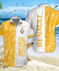 Chemise hawaïenne Renault