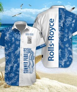 Chemise hawaïenne Rolls-Royce