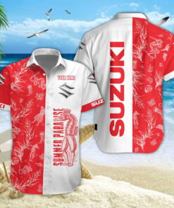 Chemise hawaïenne Suzuki