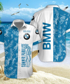 Chemise hawaïenne BMW