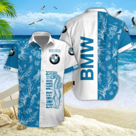 Chemise hawaïenne BMW