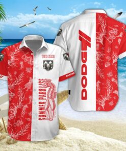 Chemise hawaïenne Dodge